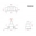 Кнопка Daier PBS-03A, ON-OFF, 2pin, 2A 250V рис 5